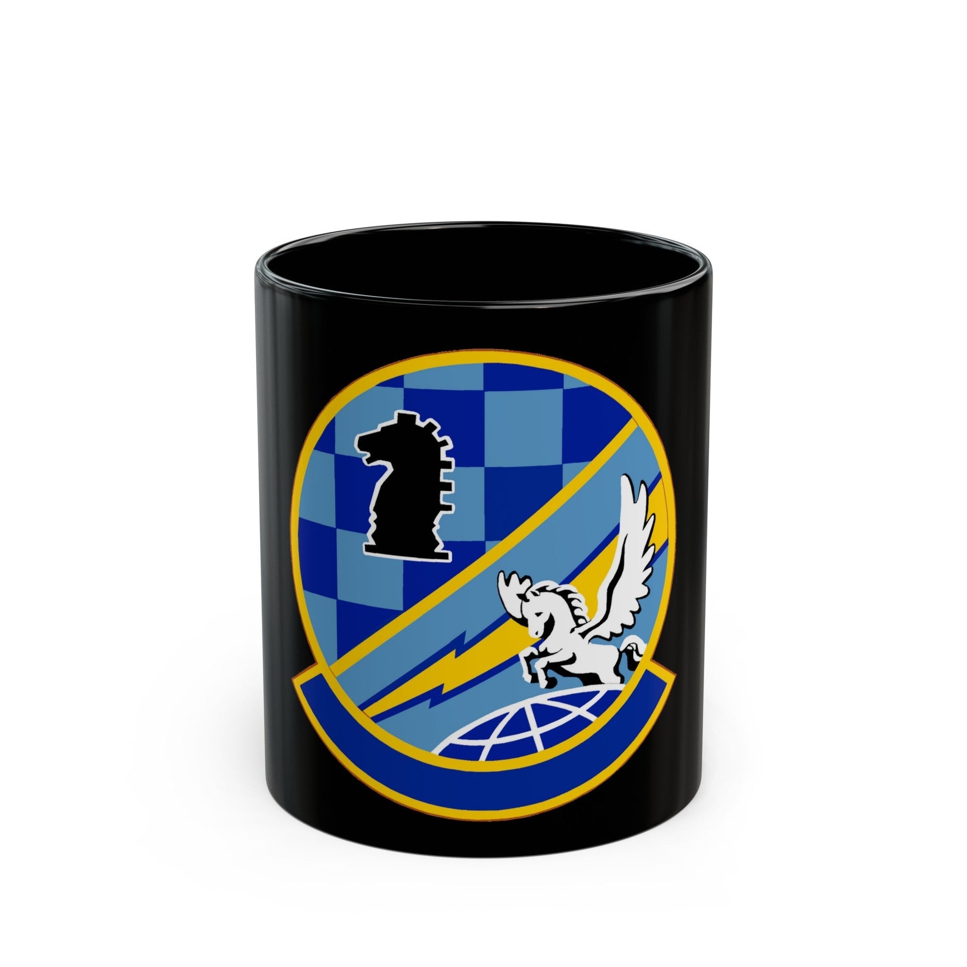 402 Intelligence Squadron AFISRA (U.S. Air Force) Black Coffee Mug-11oz-The Sticker Space