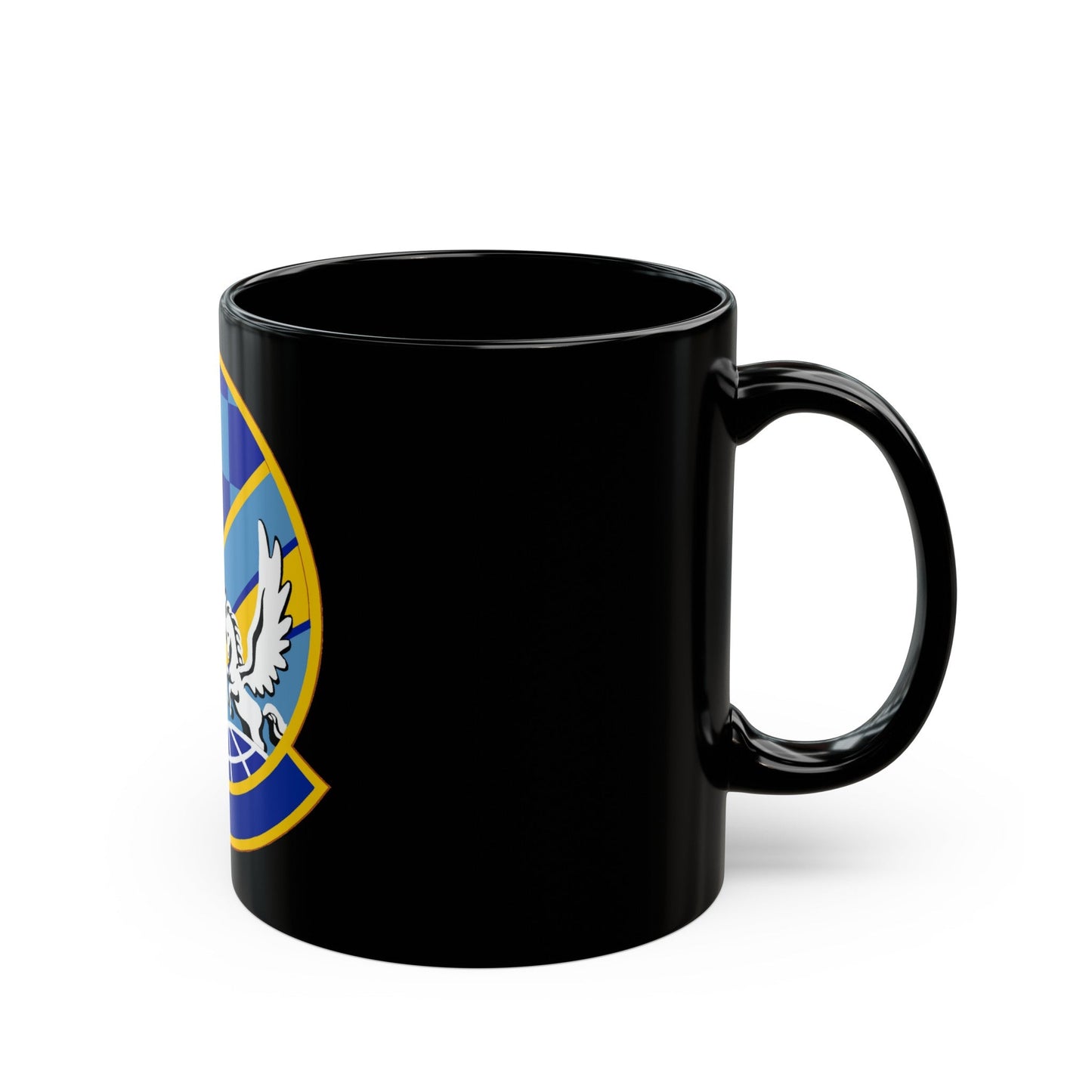 402 Intelligence Squadron AFISRA (U.S. Air Force) Black Coffee Mug-The Sticker Space