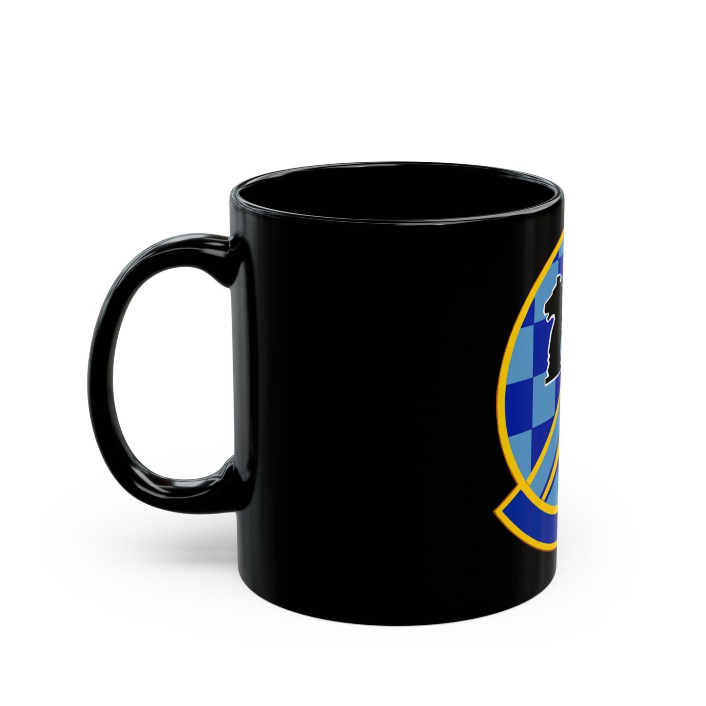 402 Intelligence Squadron AFISRA (U.S. Air Force) Black Coffee Mug-The Sticker Space