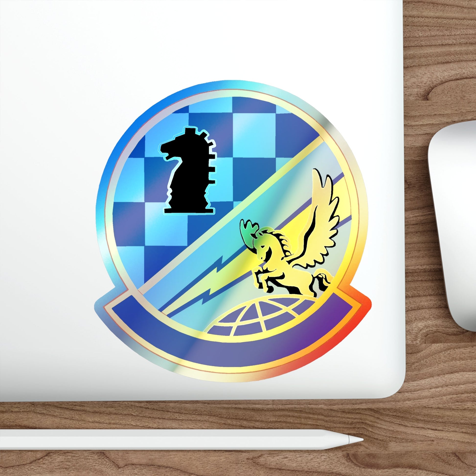 402 Intelligence Squadron AFISRA (U.S. Air Force) Holographic STICKER Die-Cut Vinyl Decal-The Sticker Space