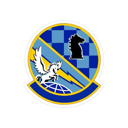 402 Intelligence Squadron AFISRA (U.S. Air Force) REVERSE PRINT Transparent Die-Cut STICKER 2 Inch Die-Cut Transparent - The Sticker Space