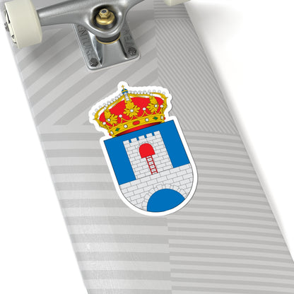 Escudo de Calmarza (Spain) (Coat of Arms) STICKER Vinyl Kiss-Cut Decal