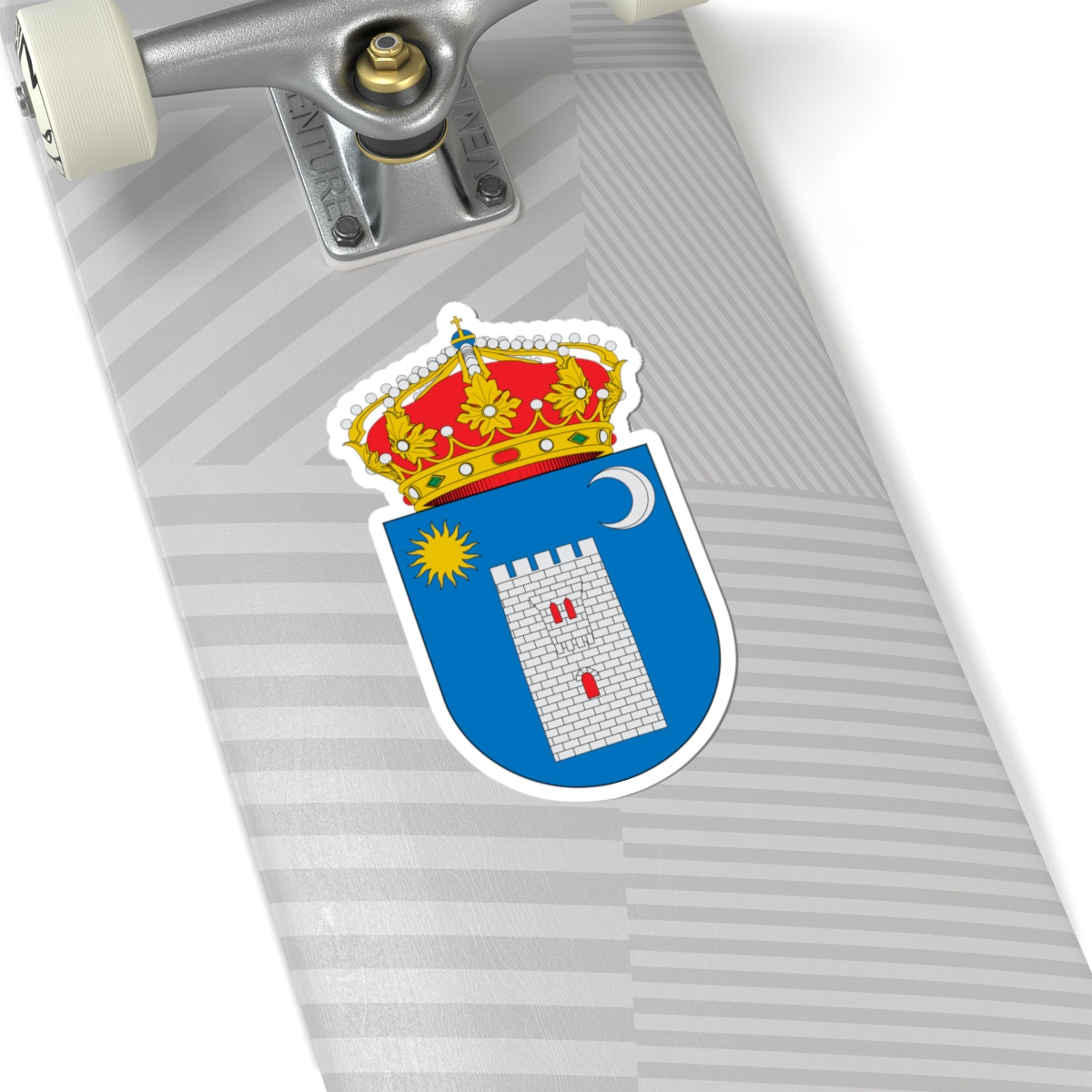 Escudo de Layana (Spain) (Coat of Arms) STICKER Vinyl Kiss-Cut Decal
