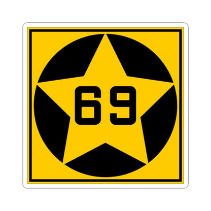 MN-69 1920 (Minnesota) (Road Sign) STICKER Vinyl Kiss-Cut Decal