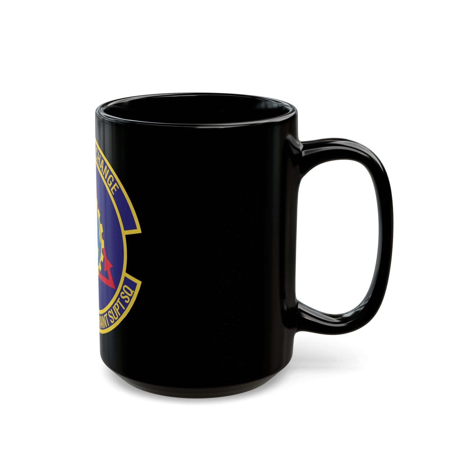 402d Commodities Maintenance Support Squadron (U.S. Air Force) Black Coffee Mug-The Sticker Space