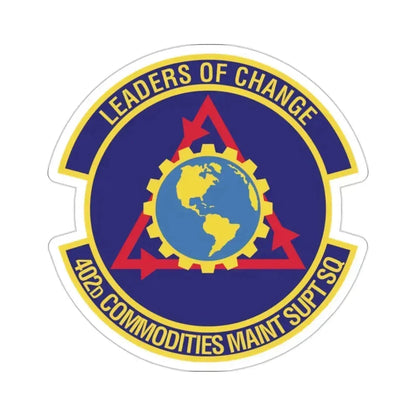 402d Commodities Maintenance Support Squadron (U.S. Air Force) STICKER Vinyl Die-Cut Decal 2 Inch - The Sticker Space