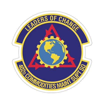 402d Commodities Maintenance Support Squadron (U.S. Air Force) STICKER Vinyl Die-Cut Decal 4 Inch - The Sticker Space