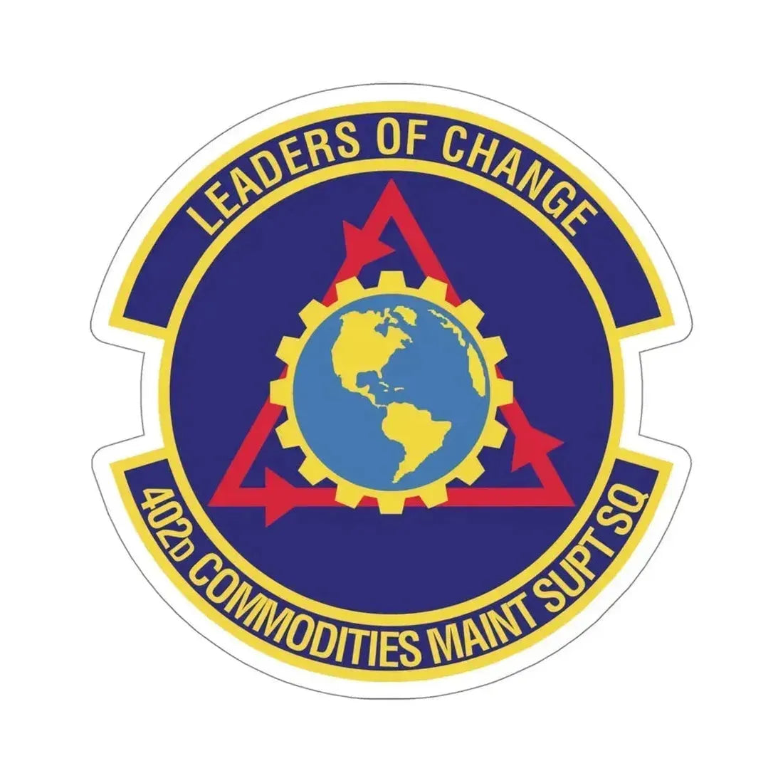 402d Commodities Maintenance Support Squadron (U.S. Air Force) STICKER Vinyl Die-Cut Decal 5 Inch - The Sticker Space