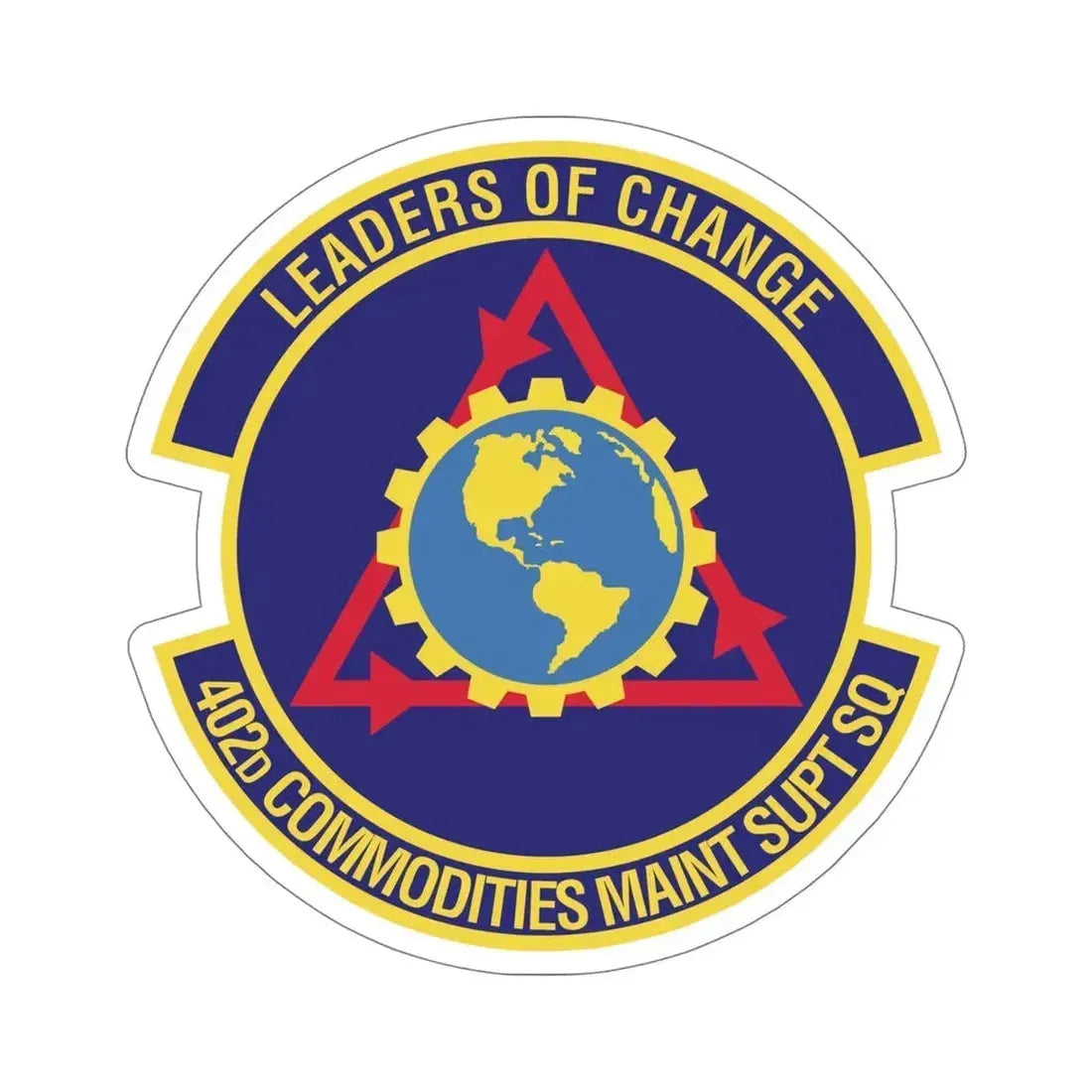 402d Commodities Maintenance Support Squadron (U.S. Air Force) STICKER Vinyl Die-Cut Decal - The Sticker Space