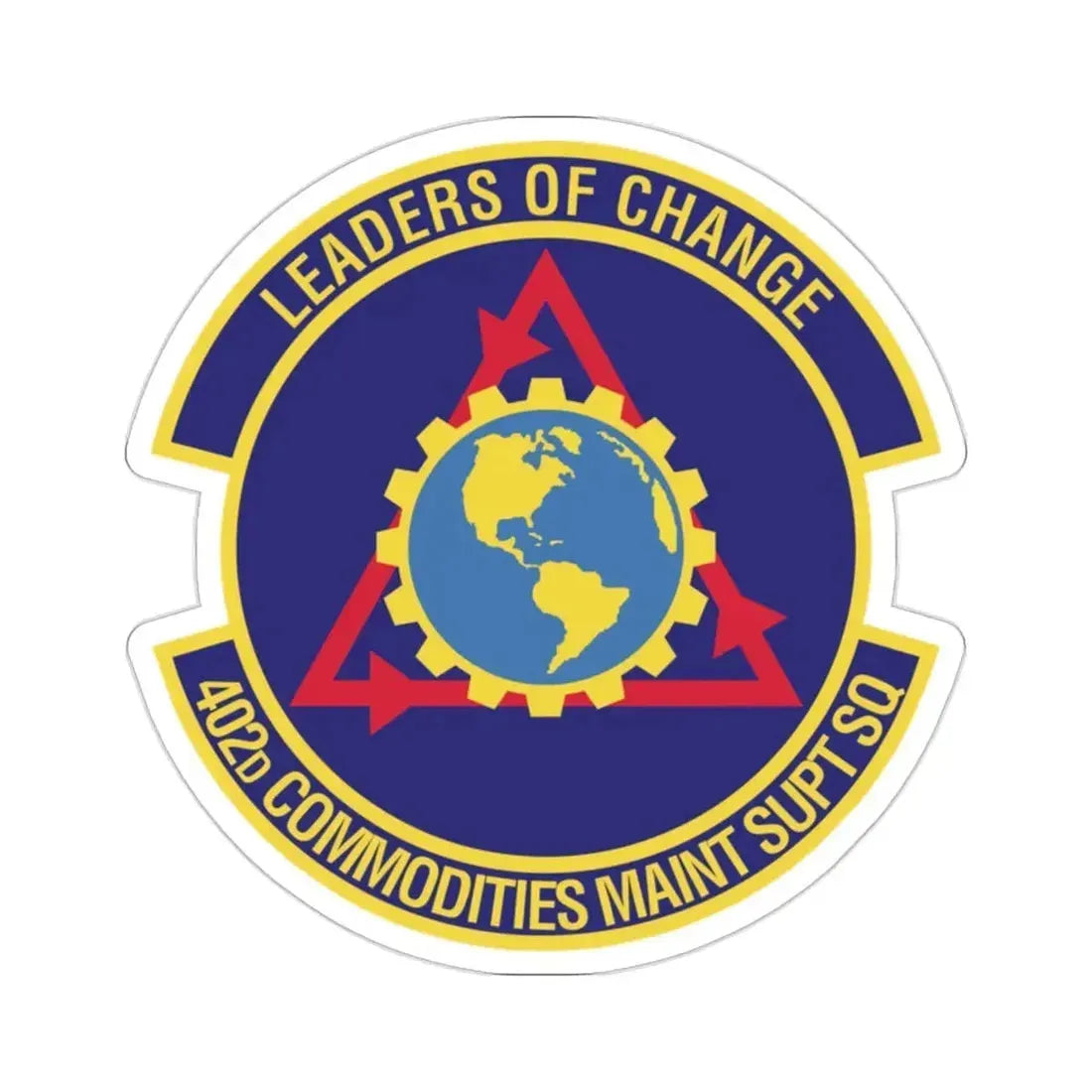 402d Commodities Maintenance Support Squadron (U.S. Air Force) STICKER Vinyl Die-Cut Decal - The Sticker Space