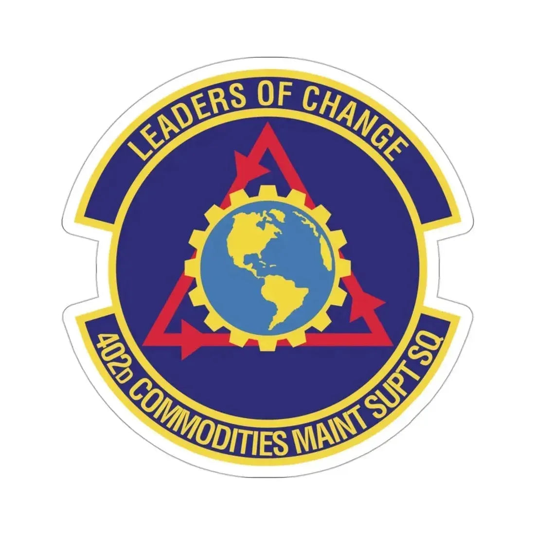 402d Commodities Maintenance Support Squadron (U.S. Air Force) STICKER Vinyl Die-Cut Decal - The Sticker Space