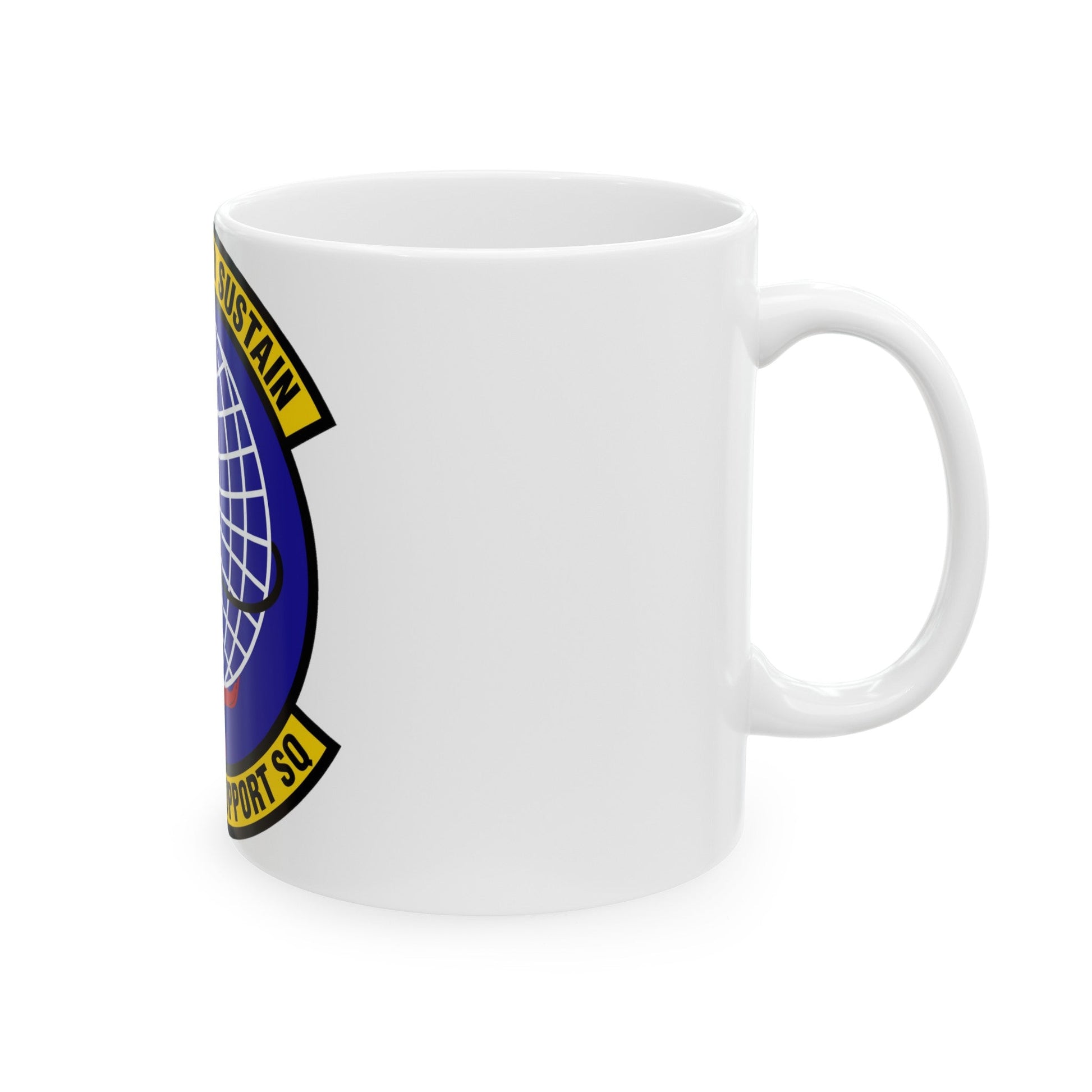 403 Force Support Squadron AFRC (U.S. Air Force) White Coffee Mug-The Sticker Space