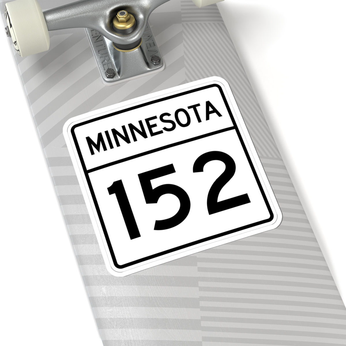MN-152 1948 (Minnesota) (Road Sign) STICKER Vinyl Kiss-Cut Decal