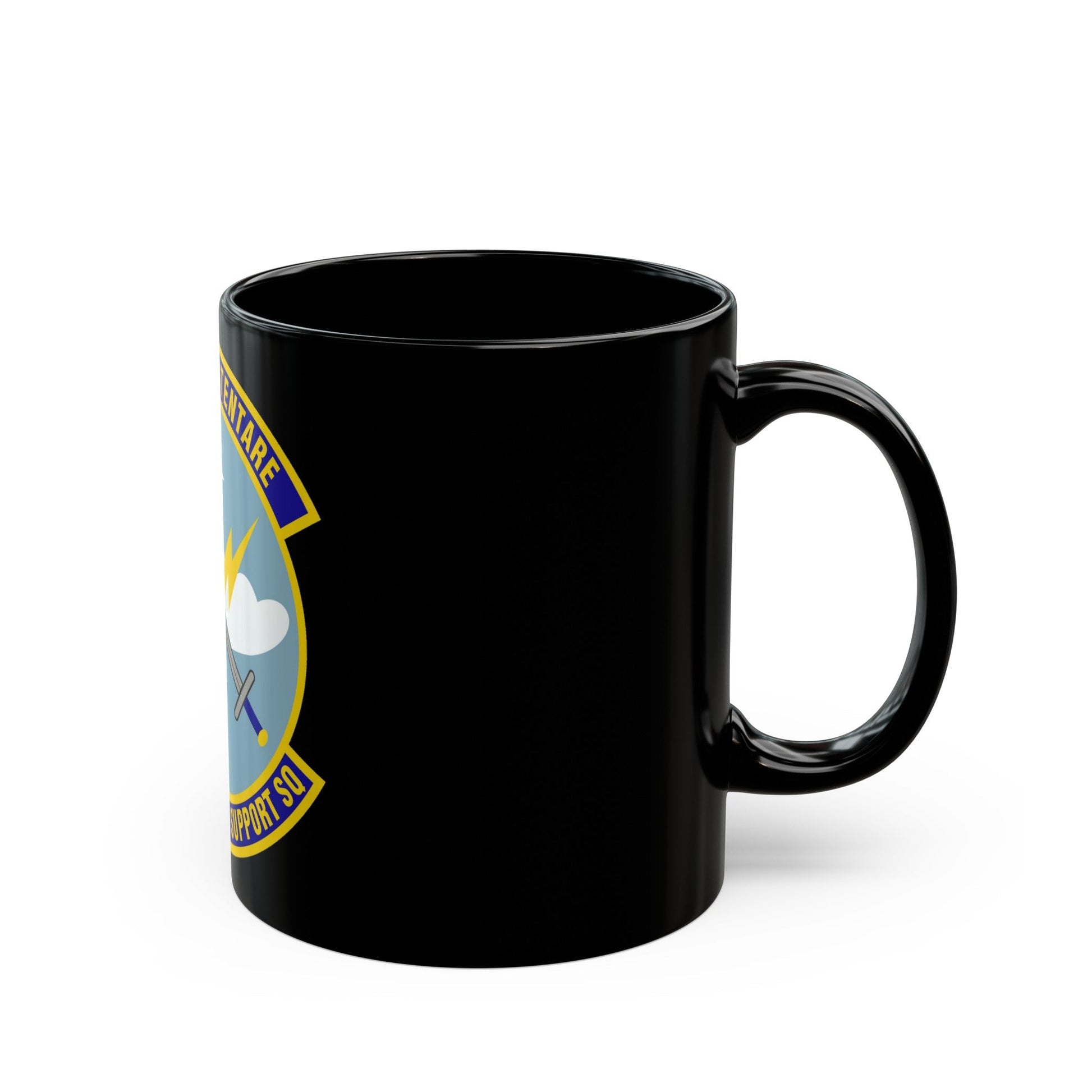 403d Operations Support Squadron (U.S. Air Force) Black Coffee Mug-The Sticker Space