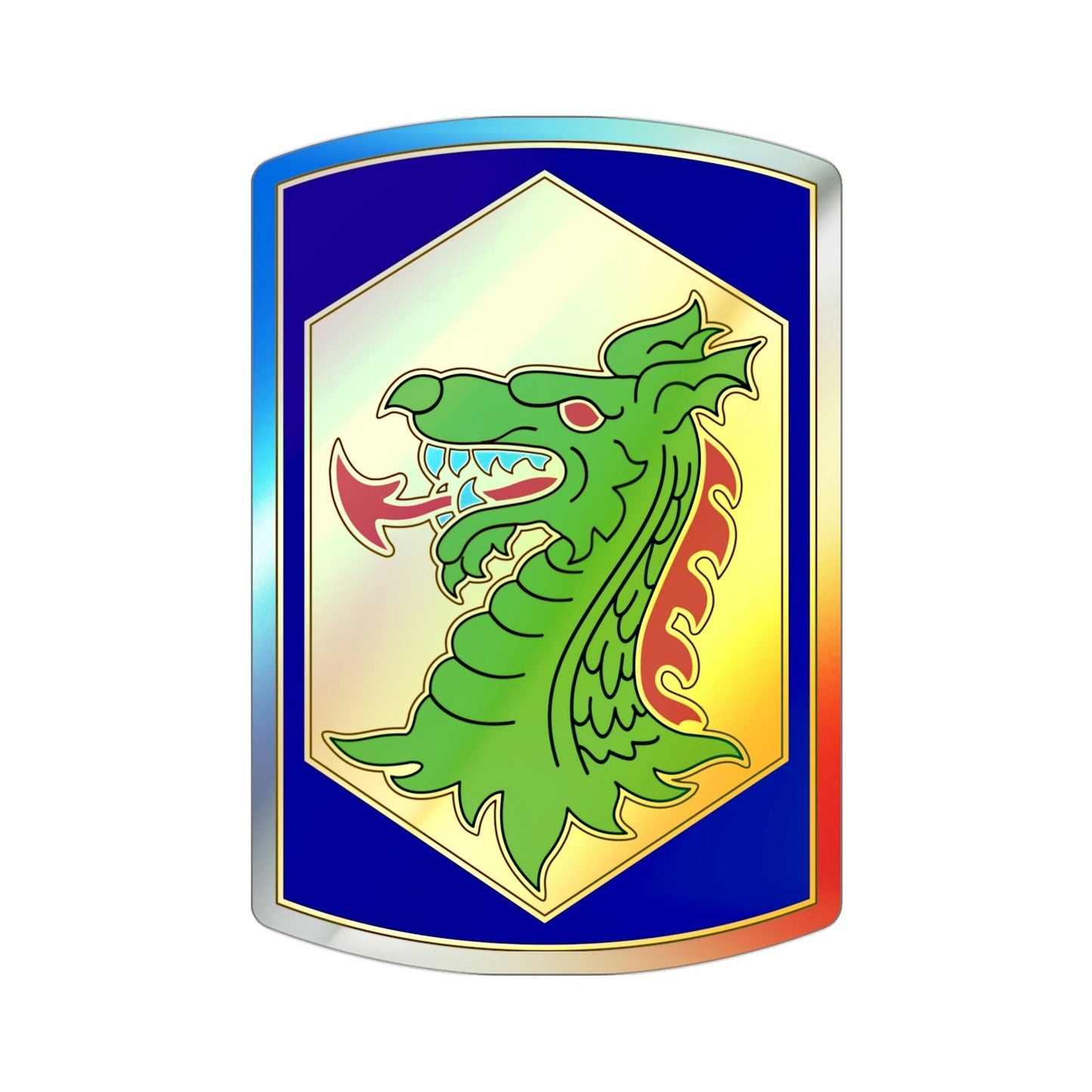 404 Maneuver Enhancement Brigade 2 (U.S. Army) Holographic STICKER Die-Cut Vinyl Decal-3 Inch-The Sticker Space