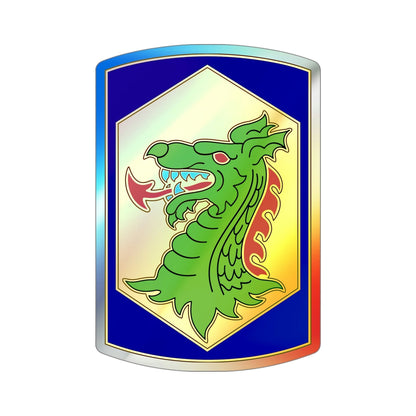 404 Maneuver Enhancement Brigade 2 (U.S. Army) Holographic STICKER Die-Cut Vinyl Decal-5 Inch-The Sticker Space