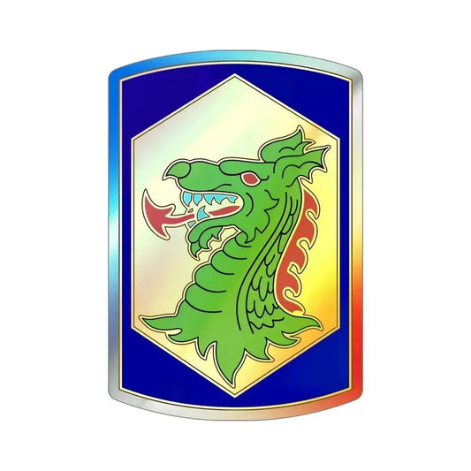 404 Maneuver Enhancement Brigade 2 (U.S. Army) Holographic STICKER Die-Cut Vinyl Decal 6 Inch Holographic - The Sticker Space