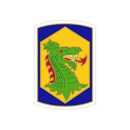404 Maneuver Enhancement Brigade 2 (U.S. Army) REVERSE PRINT Transparent Die-Cut STICKER - The Sticker Space