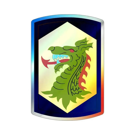 404 Maneuver Enhancement Brigade (U.S. Army) Holographic STICKER Die-Cut Vinyl Decal 6 Inch Holographic - The Sticker Space