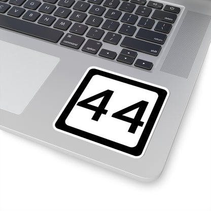 WV-44 (Virginia) (Road Sign) STICKER Vinyl Kiss-Cut Decal
