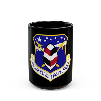 404th Air Expeditionary Group (U.S. Air Force) Black Coffee Mug-15oz-The Sticker Space