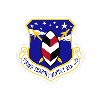 404th Air Expeditionary Group (U.S. Air Force) REVERSE PRINT Transparent STICKER-4 Inch-The Sticker Space