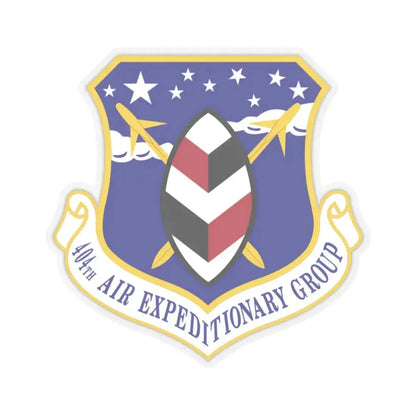 404th Air Expeditionary Group (U.S. Air Force) STICKER Vinyl Kiss-Cut Decal 2 Inch Transparent - The Sticker Space