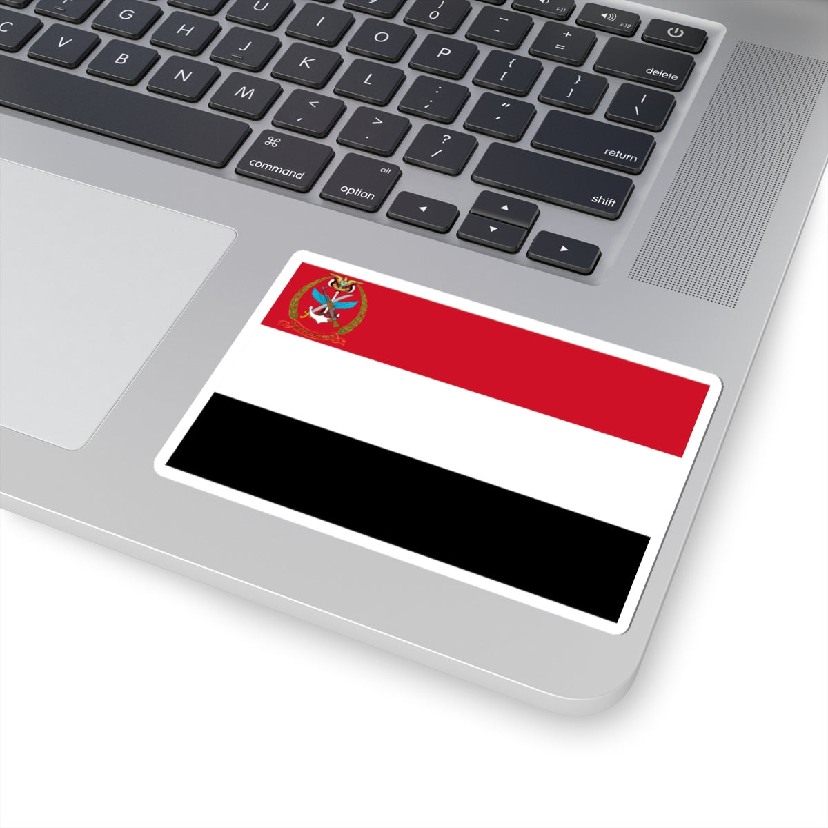 Flag of the Yemen Armed Forces (Yemen) STICKER Vinyl Kiss-Cut Decal