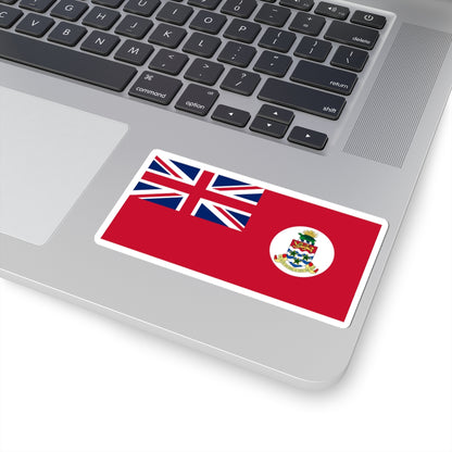 Civil Ensign of the Cayman Islands pre-1999 (United Kingdom) STICKER Vinyl Kiss-Cut Decal