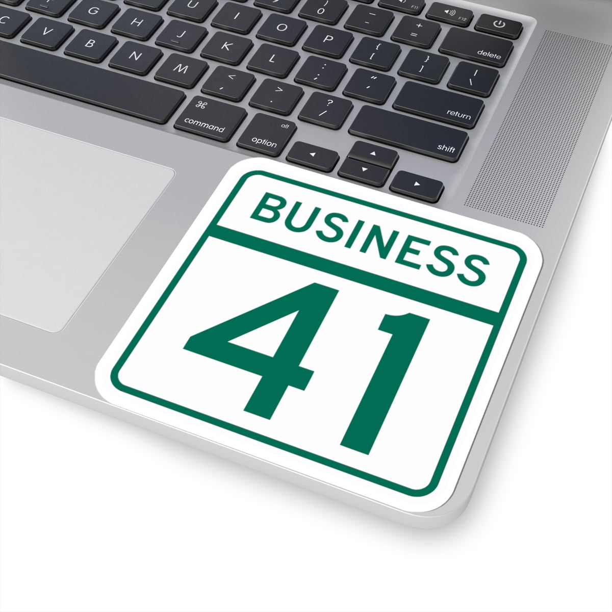 MD Route 41 Business (Maryland) (Road Sign) STICKER Vinyl Kiss-Cut Decal