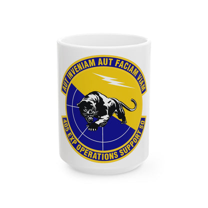 405th Expeditionary Operations Support Squadron (U.S. Air Force) White Coffee Mug-15oz-The Sticker Space