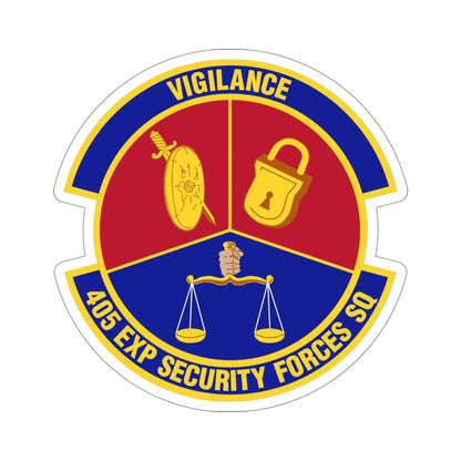 405th Expeditionary Security Forces Squadron (U.S. Air Force) STICKER Vinyl Die-Cut Decal-4 Inch-The Sticker Space