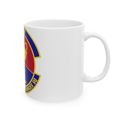 405th Expeditionary Security Forces Squadron (U.S. Air Force) White Coffee Mug-The Sticker Space