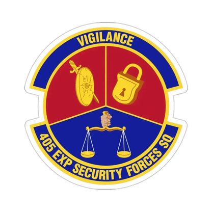 405th Expeditionary Security Forces Squadron (U.S. Air Force) STICKER Vinyl Die-Cut Decal 2 Inch - The Sticker Space