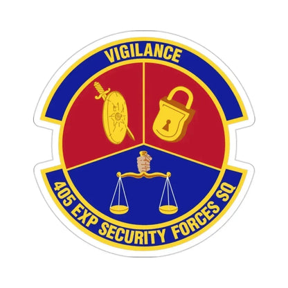 405th Expeditionary Security Forces Squadron (U.S. Air Force) STICKER Vinyl Die-Cut Decal - The Sticker Space