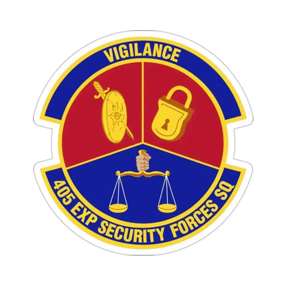405th Expeditionary Security Forces Squadron (U.S. Air Force) STICKER Vinyl Die-Cut Decal - The Sticker Space