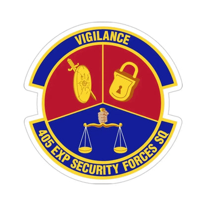 405th Expeditionary Security Forces Squadron (U.S. Air Force) STICKER Vinyl Die-Cut Decal - The Sticker Space