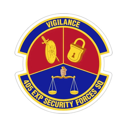 405th Expeditionary Security Forces Squadron (U.S. Air Force) STICKER Vinyl Die-Cut Decal - The Sticker Space