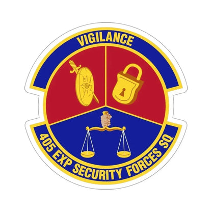 405th Expeditionary Security Forces Squadron (U.S. Air Force) STICKER Vinyl Die-Cut Decal - The Sticker Space