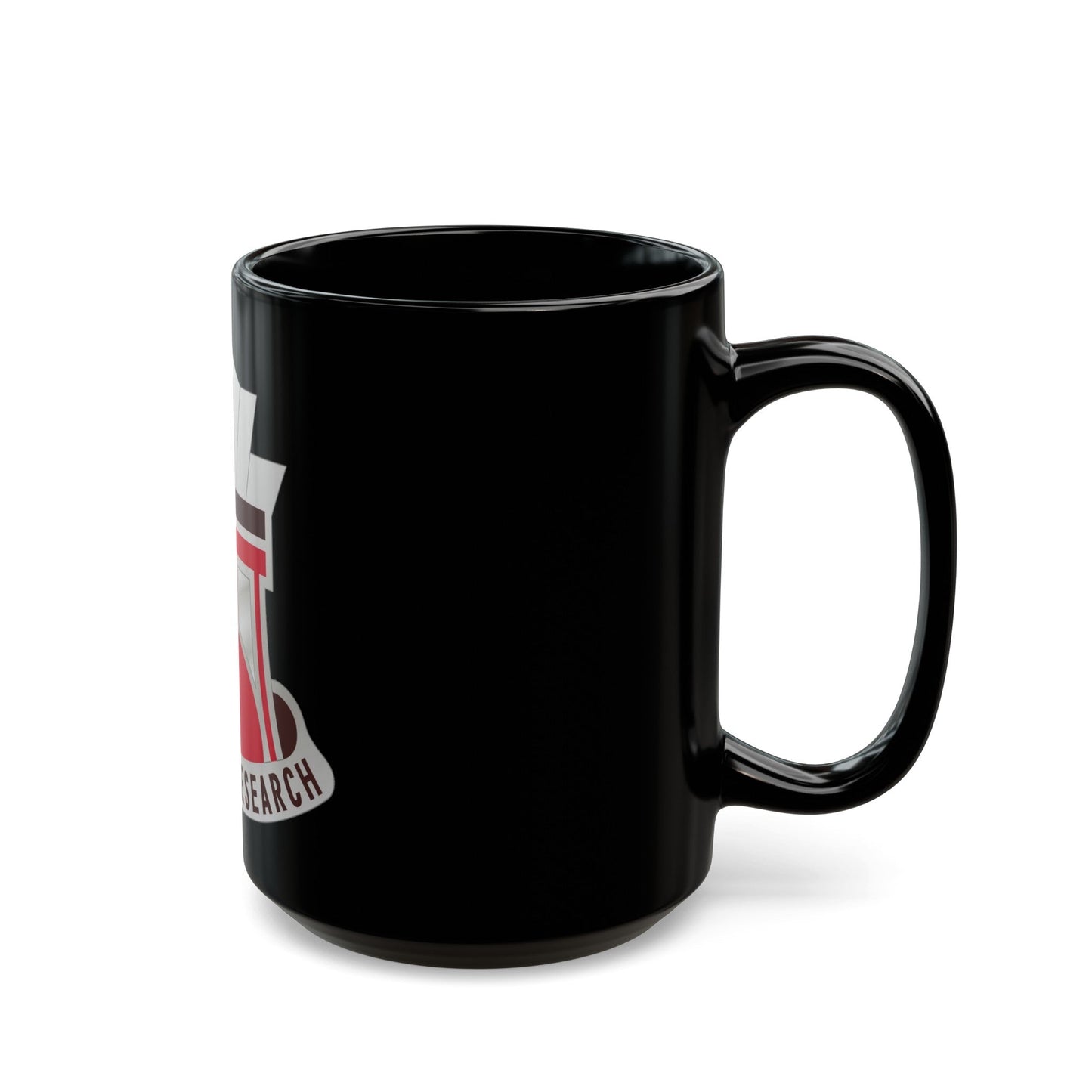 406 Medical Laboratory (U.S. Army) Black Coffee Mug-The Sticker Space