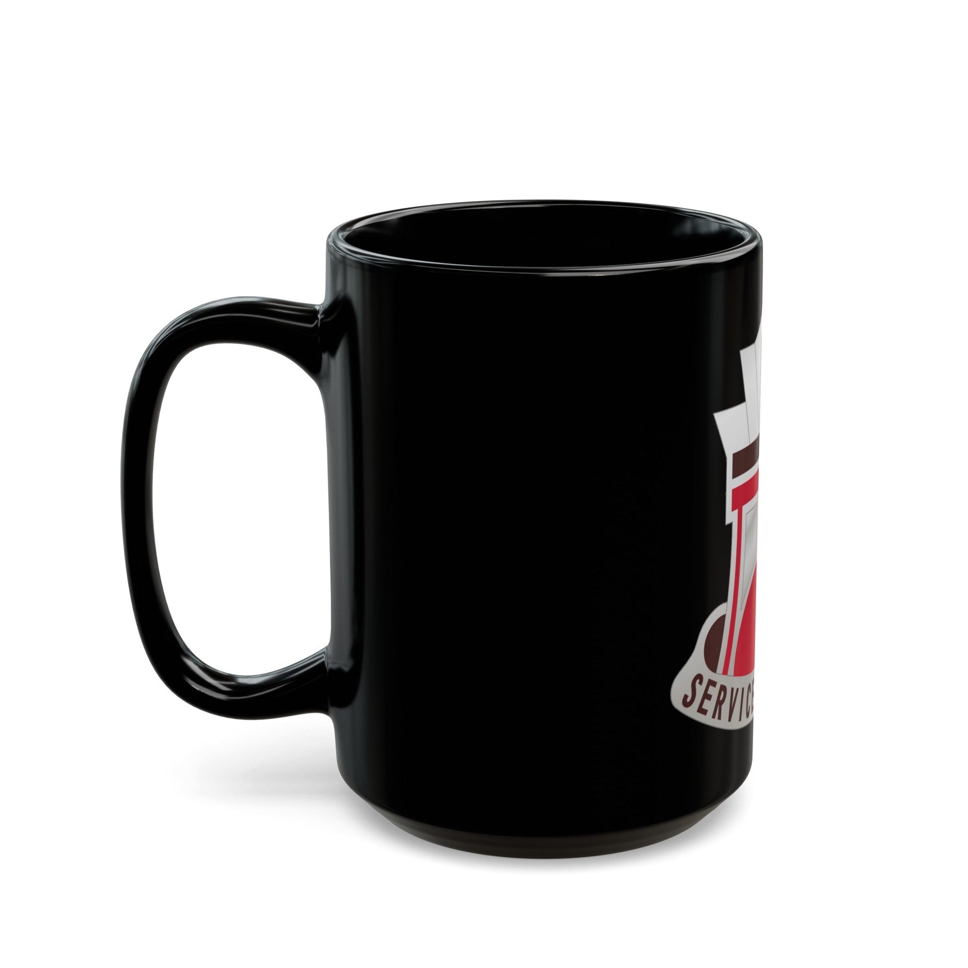 406 Medical Laboratory (U.S. Army) Black Coffee Mug-The Sticker Space