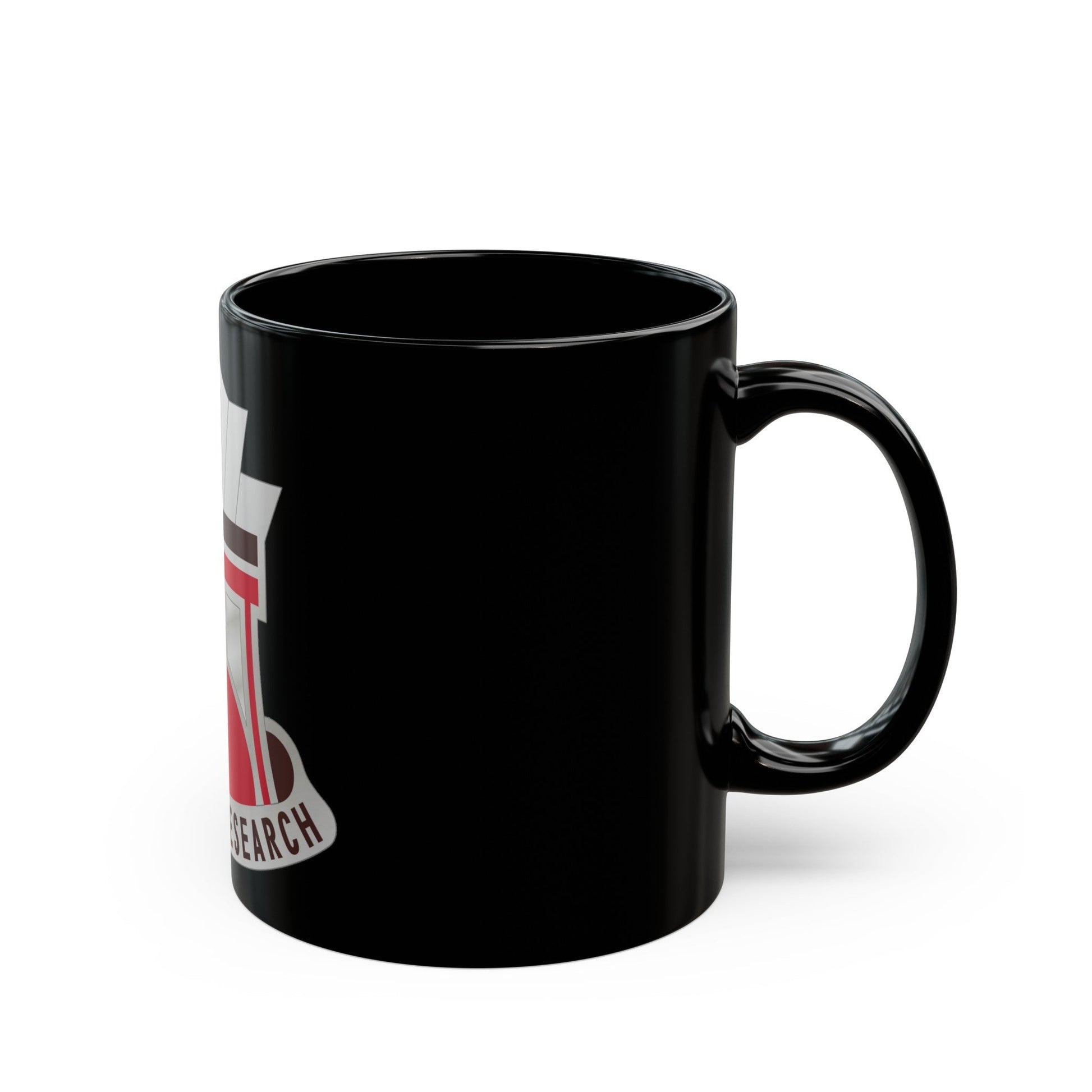 406 Medical Laboratory (U.S. Army) Black Coffee Mug-The Sticker Space