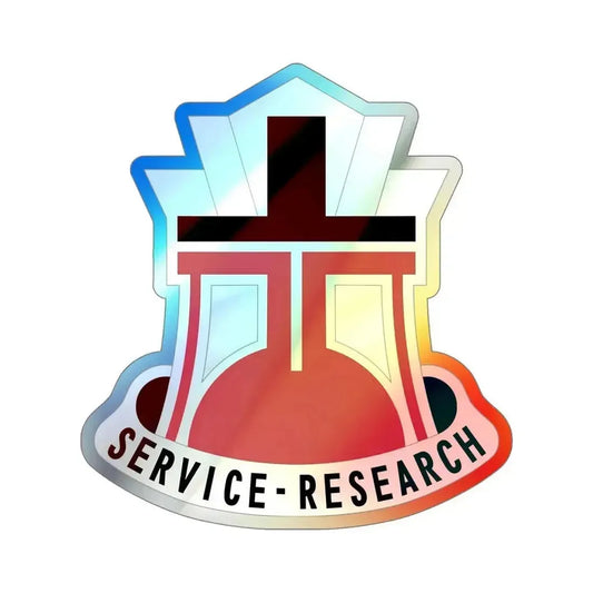 406 Medical Laboratory (U.S. Army) Holographic STICKER Die-Cut Vinyl Decal 6 Inch Holographic - The Sticker Space