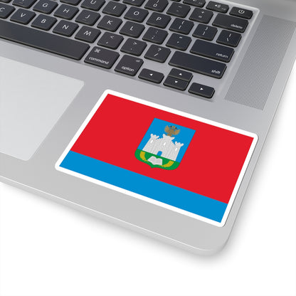 Flag of Oryol Oblast (Russia) STICKER Vinyl Kiss-Cut Decal