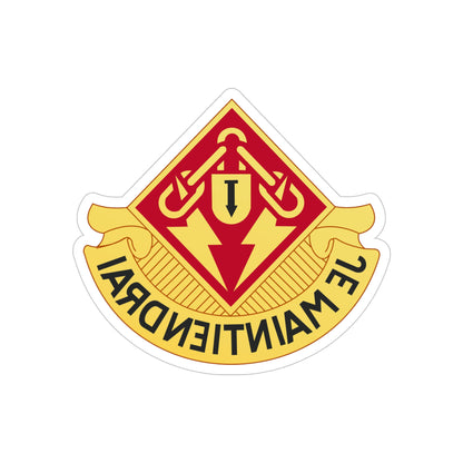 169 Maintenance Battalion (U.S. Army) REVERSE PRINT Transparent STICKER-5" × 5"-The Sticker Space