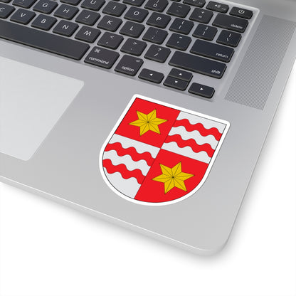 Escudo de Olejua (Spain) (Coat of Arms) STICKER Vinyl Kiss-Cut Decal