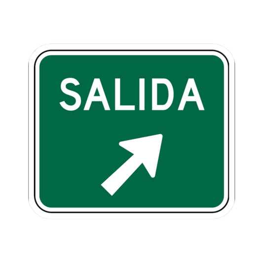 MUTCD-PR E5-1D (Puerto Rico) (Road Sign) STICKER Vinyl Kiss-Cut Decal