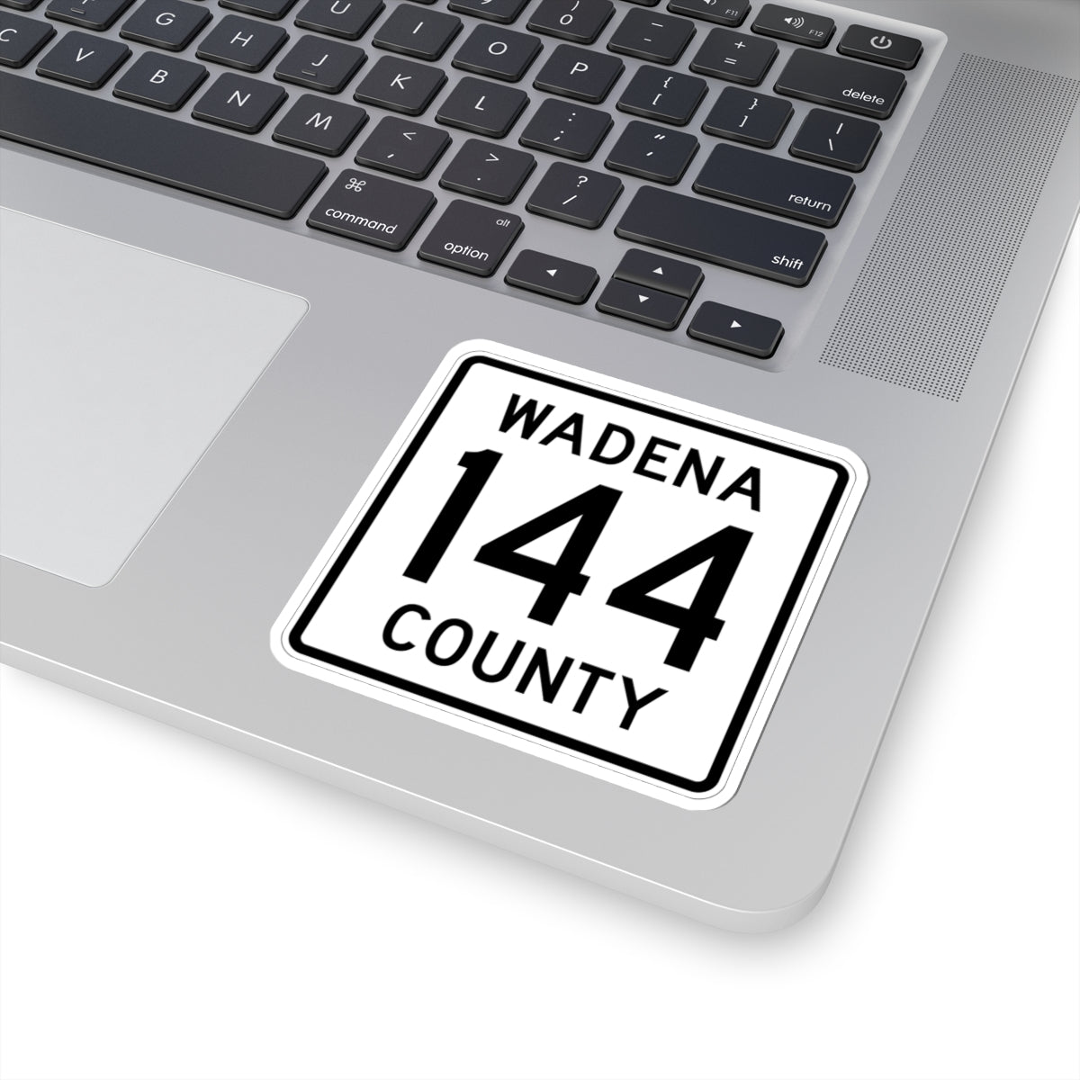 Wadena County 144 MN (Minnesota) (Road Sign) STICKER Vinyl Kiss-Cut Decal