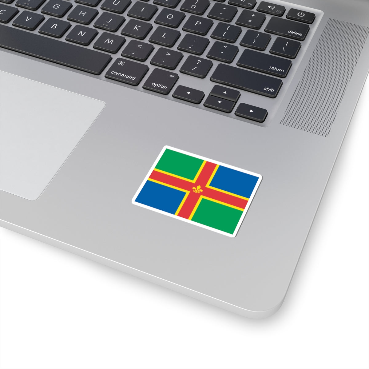 Flag of Lincolnshire (England) STICKER Vinyl Kiss-Cut Decal