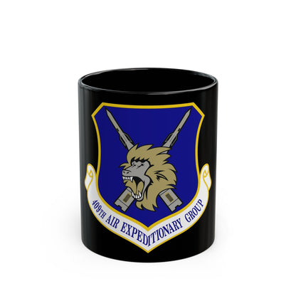 409th Air Expeditionary Group (U.S. Air Force) Black Coffee Mug-11oz-The Sticker Space